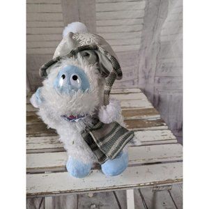 Gemmy abominable snowman red nose reindeer Rudolph